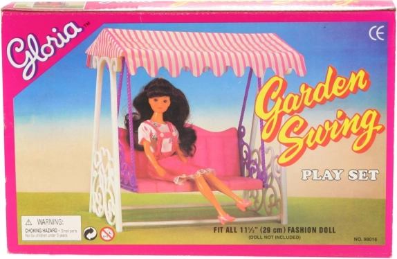 Glorie plastic schommel voor poppen