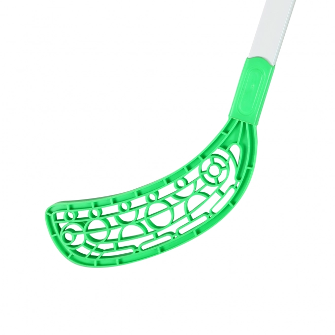 Floorball hockeysticks met bal en puck 80 cm