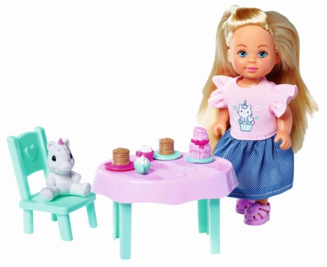 Tea party with cakes
