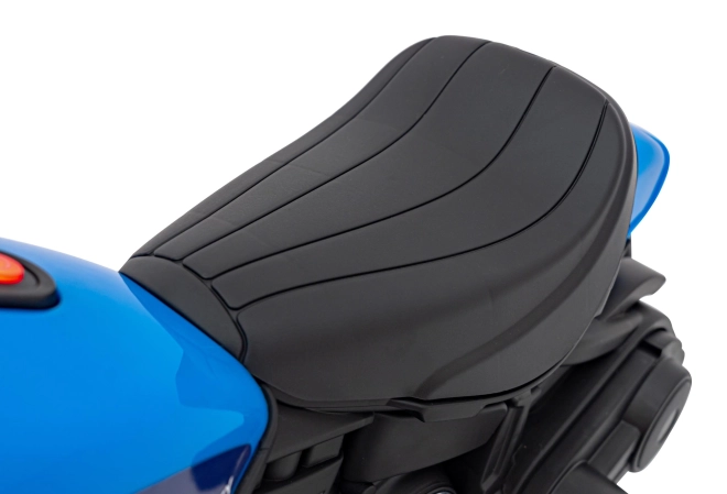 Motorrad Chopper FASTER – Blau