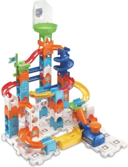 Colorful high-speed track