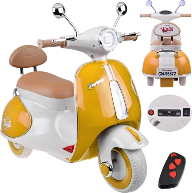 Classic Children's Electric Scooter Orange – Orange