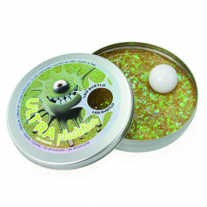 Ultraplastelina met LED-licht, 80g