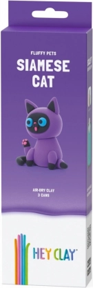 Pâte à modeler Hey Clay figurine Chat siamois