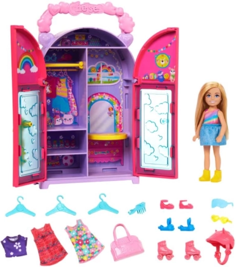 Three play zones in one wardrobe