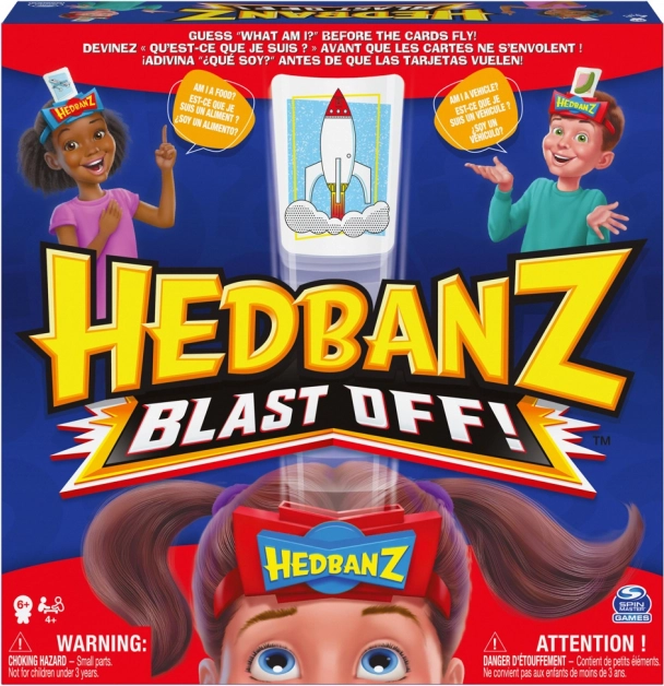Hedbanz Blast Off! – cards that blast off