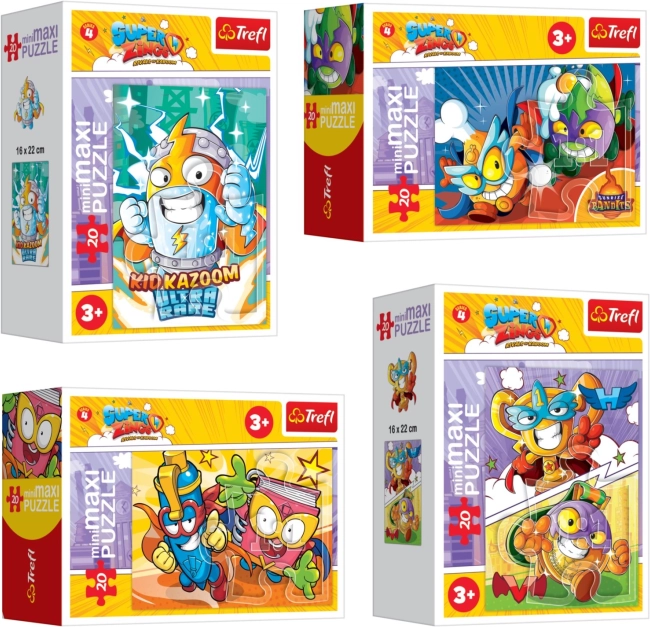 Puzzle Kid Kazoom et Super Zings : À l’action