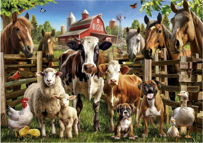 Puzzel Boerderijvrienden 500 stukjes EDUCA
