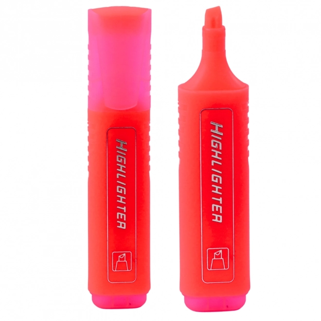 Neon Textmarker intensiv rosa