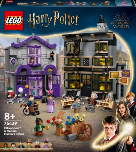 LEGO Harry Potter – boutiques d’Ollivander et de Madame Guipure (allée des Embrumes)