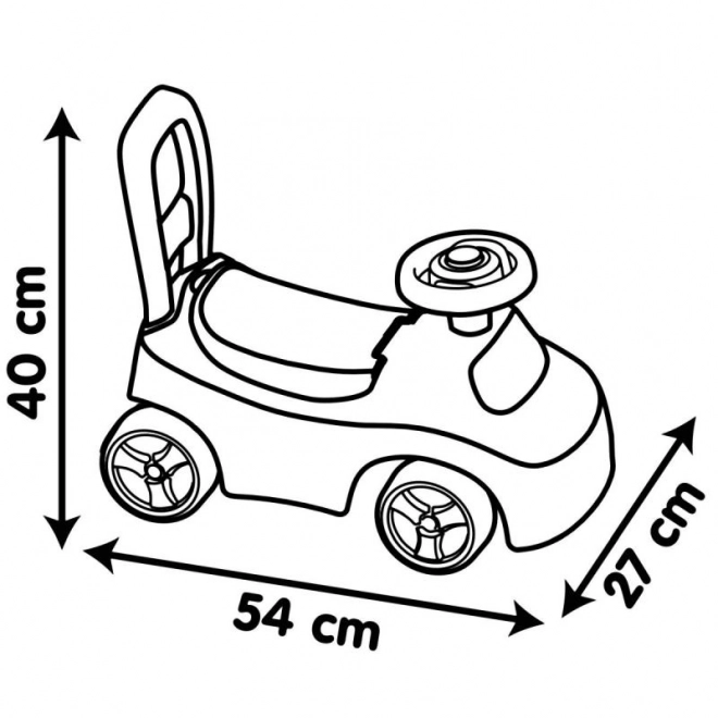 Loopauto Roze