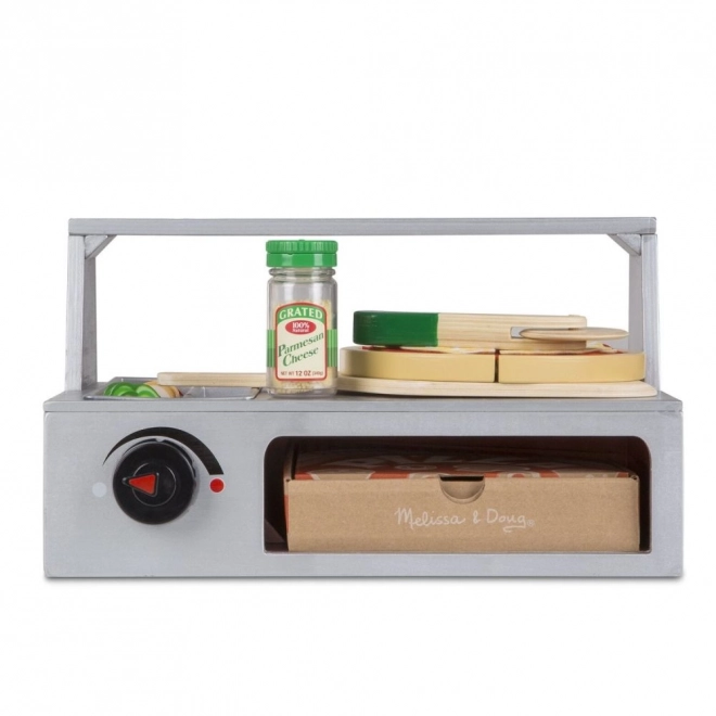 Realistische oven en knoppen