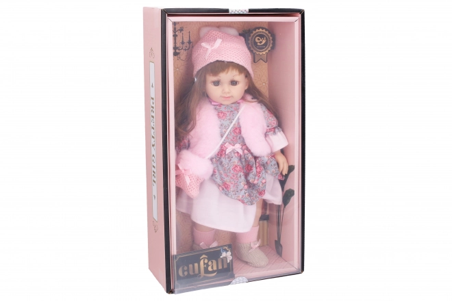 Pop met handtas 38cm