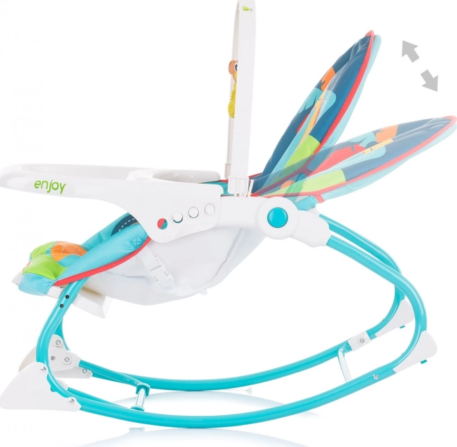 Schommelstoel voor kinderen Enjoy - blauw