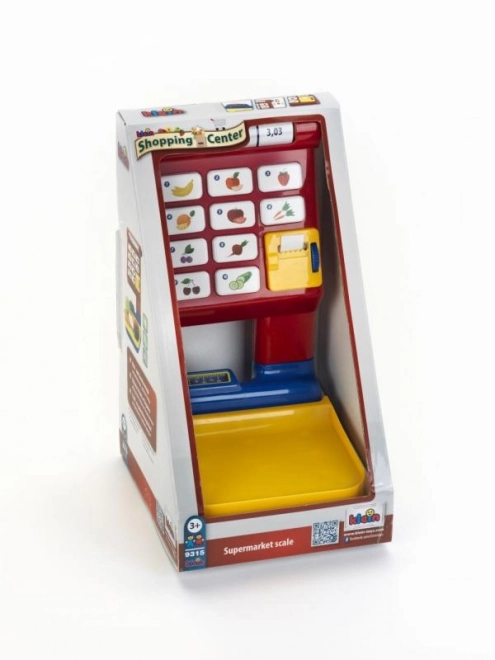 Kinderweegschaal voor fruit en groenten