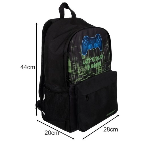 Sac à dos scolaire gaming 22 l avec sac KRUZZEL