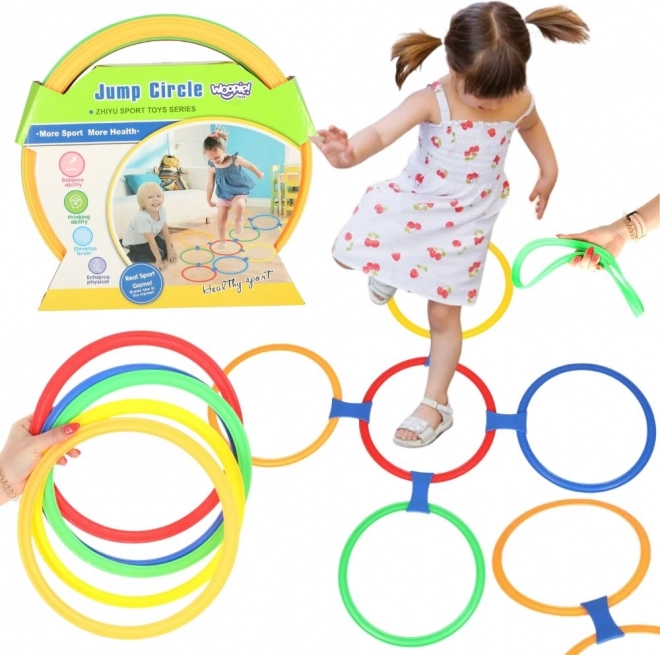 Woopie Set of Jumping Rings 10 pcs