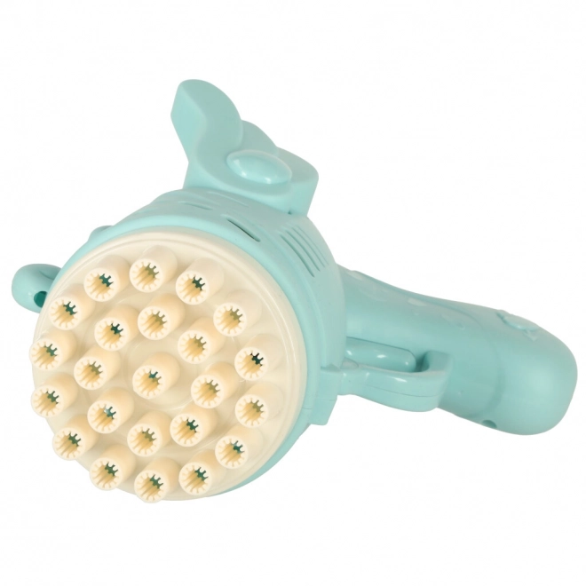 Bellenpistool met vleugels blauw