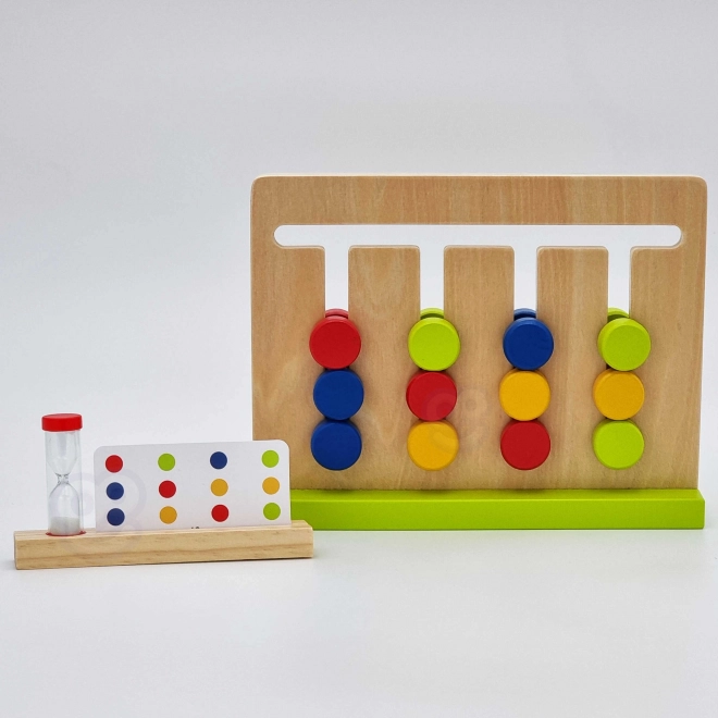 Logisch spel met gekleurde elementen TOOKY TOY