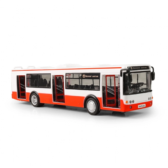 Czech Speaking Toy Bus 28 cm