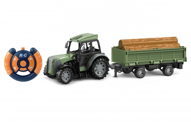 Tractor met aanhanger RC op afstandsbediening 46 cm