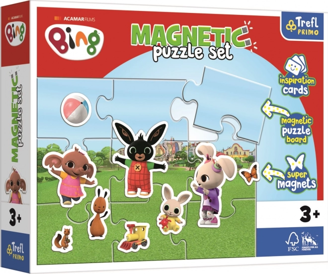 Magnetpuzzle – Die lustige Welt von Bing