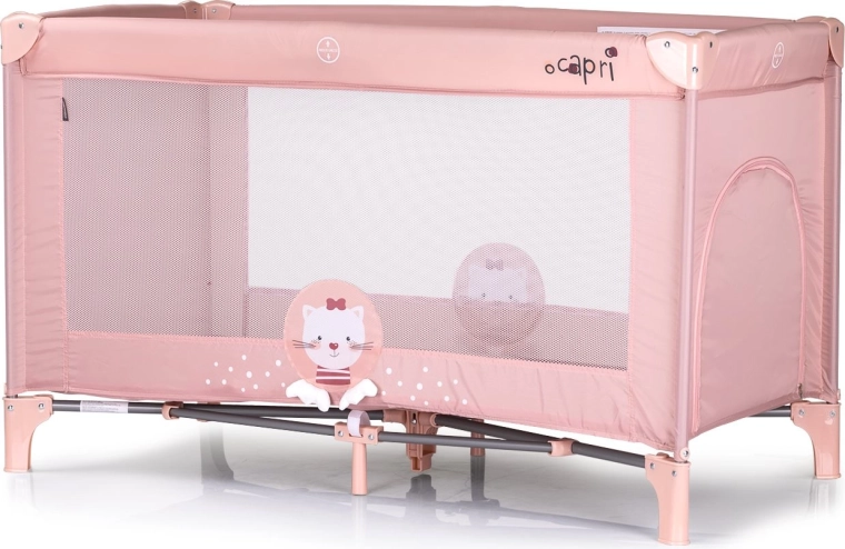 CHIPOLINO Capri Cat Travel Cot pink