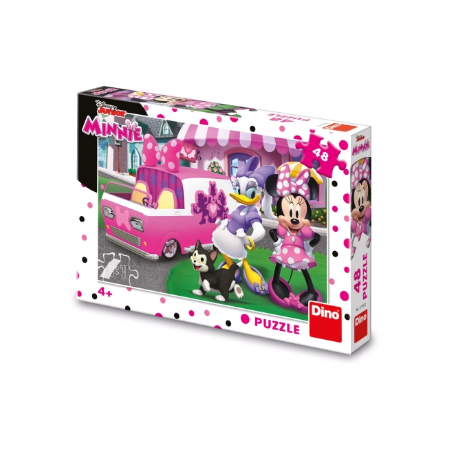 Puzzel Minnie en Daisy 48 stukjes