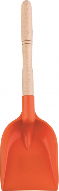Androni shovel with wooden handle 34 cm – Red