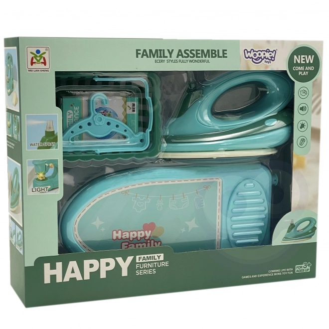 Kinderspielzeug zum Bügeln Happy Family 2v1