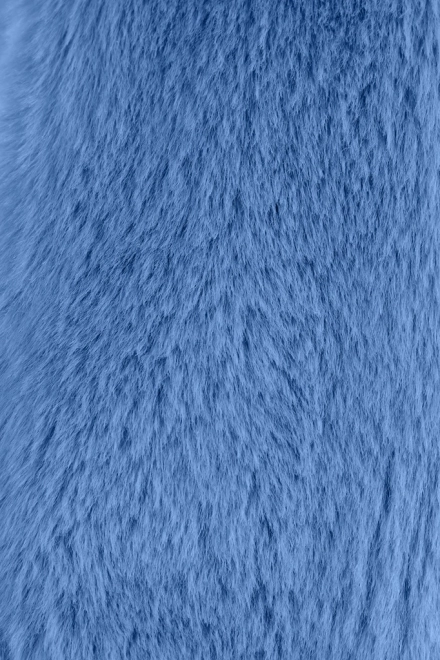 Pluchen konijnetje met blauwe sjaal 35 cm