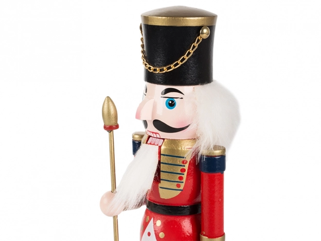 Houten notenkraker soldaat kerstdecoratie
