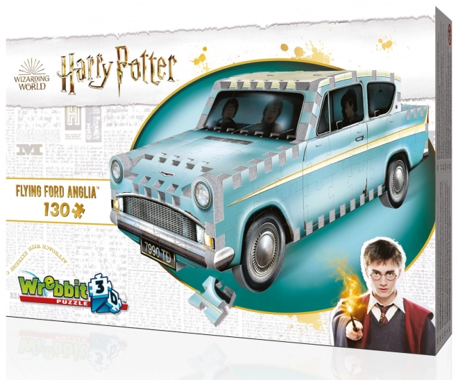 3D puzzel Harry Potter: Vliegende Ford Anglia