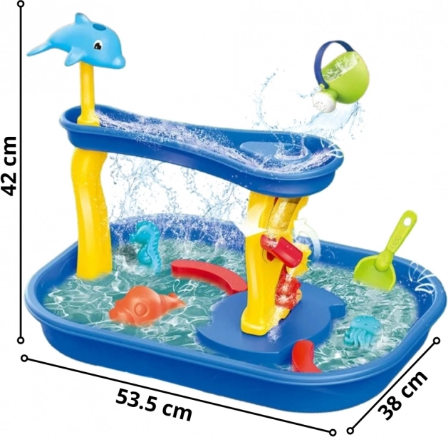 Woopie Waterfall Table Dolphin Set 11 pcs