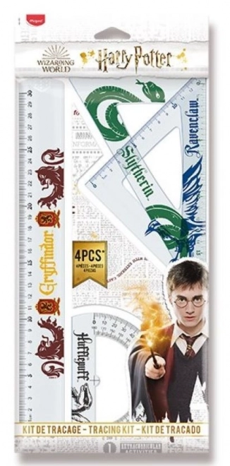MAPED Ensemble de règles Harry Potter 4 pièces