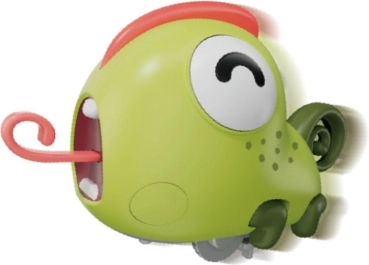 Caméléon joyeux – jouet interactif mobile