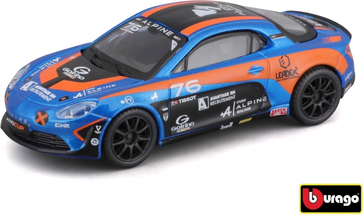 Metallmodellauto 1:43 Alpine A110 Cup Racing in Geschenkbox