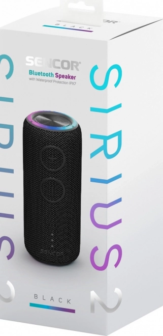 Wireless Bluetooth Speaker Sencor Sirius 2 with LED Lighting and TWS Function