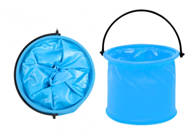 Opvouwbare multifunctionele PVC emmer blauw