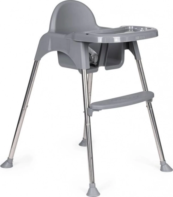 Hochstuhl für Kleinkinder 2in1 mit Tablett und Gurten