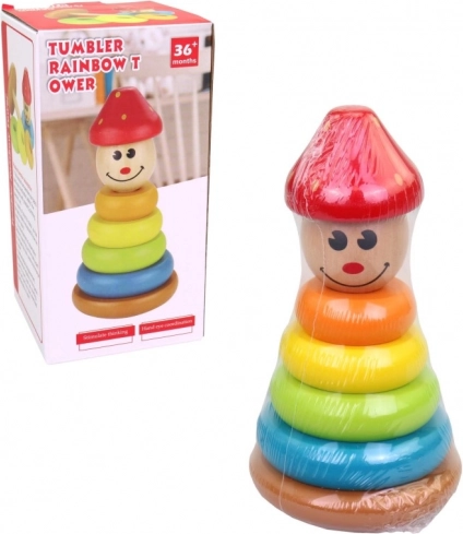 Wooden Tower for Children 17 cm
