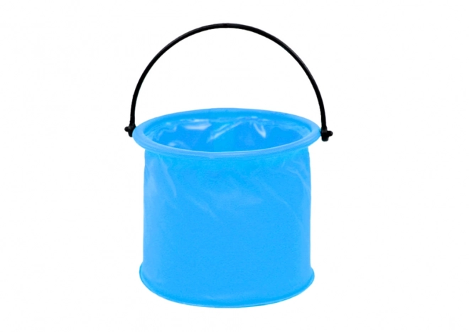 Opvouwbare multifunctionele PVC emmer blauw