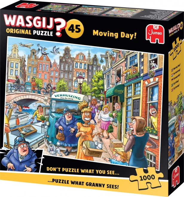 Jumbo puzzel Wasgij 45: Verhuizing 1000 stukjes