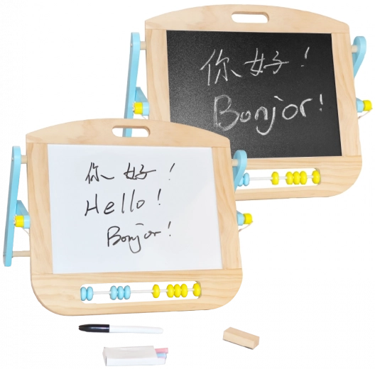 Tableau de table double face magnétique 2Kids Toys avec boulier
