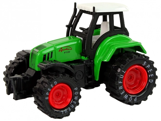 Kindertractor met metalen aandrijving