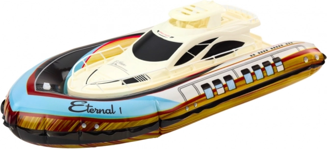 Luxury Inflatable Remote-Controlled Yacht with LED Lighting