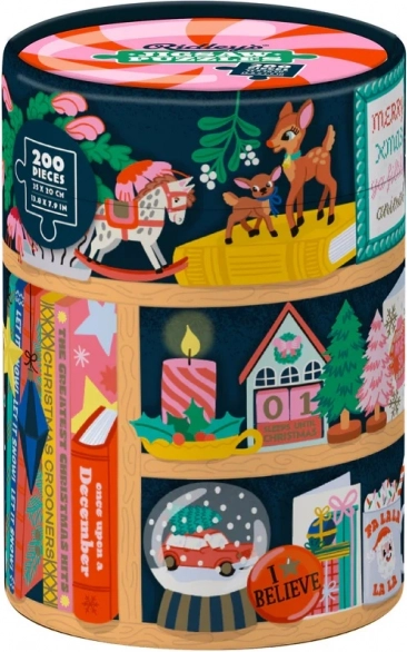RIDLEY'S GAMES kerstpuzzel – 200 stukjes