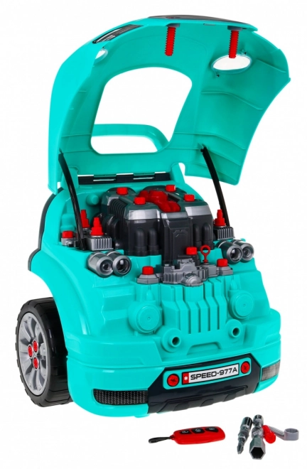 DIY Motor Master - set voor kleine monteur blauw