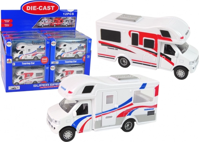 Camper Autootjes met Wrijvingsaandrijving, 2 Modellen