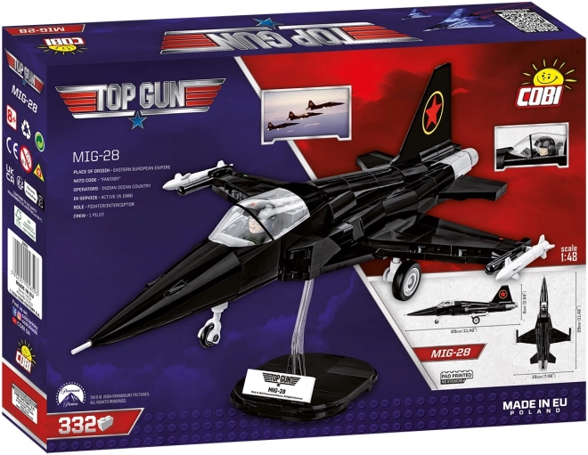 Constructieset vliegtuig Top Gun: MiG-28